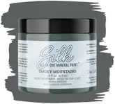 Dixie Belle Silk All-in-One Mineral Paint - Smoky Mountains (16oz) - All-in-One Water Based Primer + Topcoat - Durable Furniture Paint - Low Reflective Finish - Made in the USA