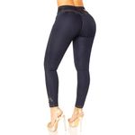 Bula, High Waist Butt Lifting Skinny Jeans - Shape wear Pantalones Colombianos Levanta Cola, Night Blue, 7