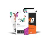 KickDeck Soccer Training Cards – 52 Card Training Program for All Skill Levels and Ages – Improve Juggling, Technique, Strength and Core – Easy At Home Soccer Football Practice Workouts