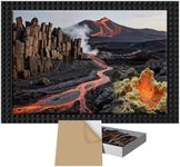 6 Pack Art Acoustic Panels, TEMGCUAM Self-Adhesive Sound Absorbing Wall Panels, 72"×48" Decorative Acoustic Treatment Panels for Home Office, Studio, Ceiling & Media Room