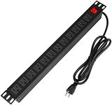 BTU Power Strip Surge Protector Rac