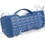 oraolo Bluetooth Speaker Wireless 40W Loud Portable Speaker Stereo Sound, IPX6 Waterproof, Support USB/AUX Input, Built-in Mic for Home Party Outdoor Blue