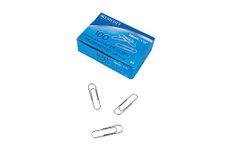 Westcott Corrugated Paper Clips - 1 1/8" - 28mm, 100 Clips/Box (90834)