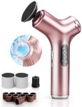 Sunnymark Electric Foot Callus Remover with Ice Compress, Rechargeable Foot File, Professional Pedicure Tool for Feet & Nail Care, 9 Speeds, LED Display, 50 pcs Sandpaper Discs for Dry Cracked Heels
