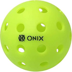 Onix Pure 2 Outdoor Pickleball Balls Specifically Designed and Optimized for Pickleball, Green, 12-Pack