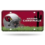 NFL Arizona Cardinals Metal Auto Tag