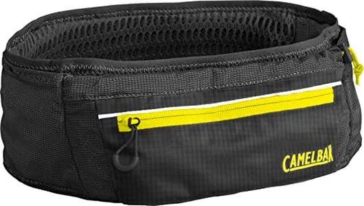 CamelBak Ultra Running Hydration Belt 17oz, Black/Safety Yellow, M/L