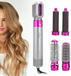 Drumstone (NEW WITH 17 YEARS LIMITED WARRANTY) 5 IN 1 Hair Dryer Brush, Multifunctional Hot Air Styler Hair Tools Detachable Brush Head for Straightening Curling Drying PROO CHK_27