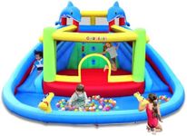 Causeair Inflatable Water Slide wit