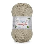 Ganga Acrowools Cotton Delight, Dk Weight Cotton Yarn, Oekotex Class L Certified, Shade No. Cod003 - 100 G, Multicolor