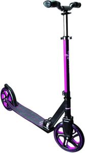 muuwmi Scooter Pro in alluminio - Scooter 215 mm ABEC 7 per bambini e adulti, omologato GS, altezza regolabile, rosa