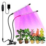 Bseah Plant Grow Light for Indoor Plants, Auto ON & Off Bulbs with 3/9/12H Timer, 9 Dimmable Lightness Plant Lights for Seed Starting