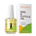 Modelones Cuticle Oil, 15ml Nail & Cuticle Care Strengthener Oil Vitamin E + B Cuticle Revitalizing Oil for Nail Growth and Gel Nail Polish