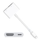 Uskerb Adapter Compatible with iPhone, Adapter - Portable and Lightweight - High-Speed Screen Converter for TV, Projector, Monitor - Plug and Play, No Need for Apps