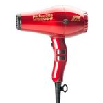 Parlux Powerlight 385 Hair Dryer in Red. 2150 W Powerful & Lightweight Hair Accessories for Quick, Easy Drying & Styling. with Built-in Silencer with Incorporated Ceramic & Ionic Technology