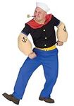 Fun World Popeye Adult Costume,Blac