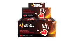 Little Hotties Hand Warmers Disposable, Up To 8 Hours Of Natural Heat, Ideal For Outdoor Winter Activities, Black, Pack of 40