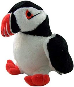 Canned Critters Stuffed Animal: Puffin 6"