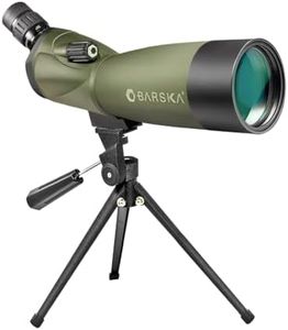 Barska AD11284 Blackhawk 20-60x60 Waterproof Spotting Scope with Tripod & Cases for Birding, Target Shooting, Sports, etc , Green