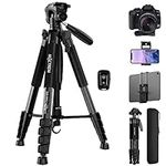 MACTREM 75 Inch Camera Tripod for S