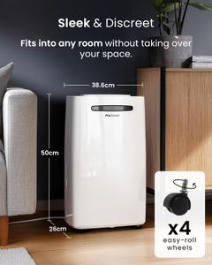 Pro Breeze 20L Dehumidifier – High Capacity Moisture Removal