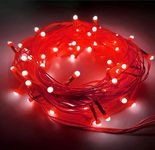 Clariq LED Decoration Lights (Rice Light-Red 30 Feet, Pack of 4)