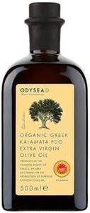 Odysea Organic Extra Virgin Olive Oil, PDO Kalamata EVOO, 500ml Glass Bottle