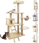 BEASTIE Cat Tree 141cm Multi-Level 