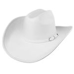 MGupzao White Cowboy Hat for Men Wo