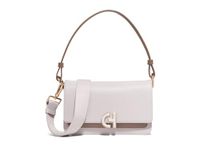 Cole Haan Womens Mini Shoulder Bag, Ashes/Truffle, One Size