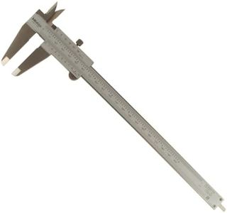 Mitutoyo 530-118 Vernier Calipers, Stainless Steel, for Inside, Outside, Depth and Step Measurements, Metric, 0 inch/0mm-200mm Range, -0.03mm Accuracy, 0.02mm Resolution, 50mm Jaw Depth