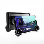 BASSOHOLIC 10.36" Diamond 2K Android 13 Car Stereo | TS18 Octa-Core | 4+64GB | 2K Touch | WiFi | GPS | Android Auto | DSP | 360° Ready | Dual Rotary Knob | Bluetooth | Google Maps | 1-Year Warranty