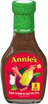 Annie's Organic Red Wine & Olive Oil Vinaigrette Salad Dressing, Non-GMO 8 fl oz