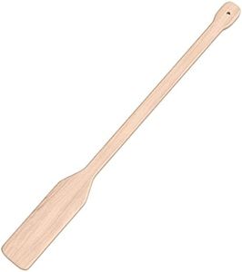 36 inch Large Wooden Mixing Stirring Paddle-Kitchen Accessories,Wood Mash Spoon for Cooking in Big Pot and Stockpots