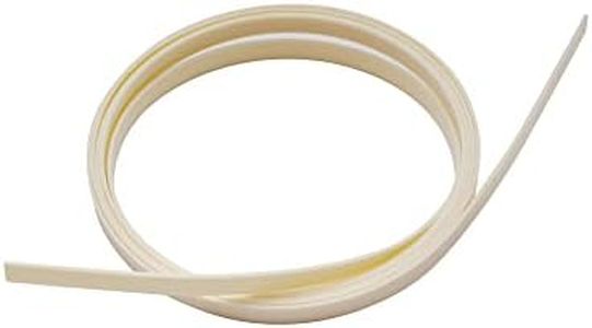 Musiclily Basic ABS Plastic Guitar Binding 1650x6.5x1mm for Acoustic Classical Guitar, Ivory