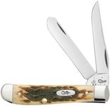 Case XX WR Pocket Knife Amber Bone 