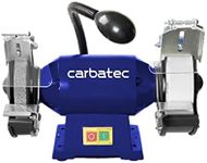 Carbatec Wide Stone Bench Grinder- 