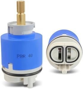 Urnqowuy PBR 40 Faucet Cartridge Fit for La Torre, Gerber-92-298, American Standard, Moen & Danze, Single Lever Shower Tub Repair, Tub Faucet Cartridges