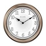 Bulova C4826 Light Time Wall Clock, Champagne