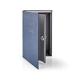 Invero Book Safe Portable Secret - The New English Dictionary - Style Diversion Money Box Safe, Strong Steel Security with 2 Keys - Ideal for Storing Cash, Coins, Jewellery and Documents - Medium