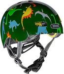 Nutcase, Baby Nutty, Toddler Bike Helmet with MIPS Protection System and Magnetic Buckle, Dino Mite Gloss, XXS