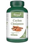 VORST Ceylon Cinnamon 600mg 120 Vegan Capsules | Gluten Free Supplements for Digestive & Metabolic Health | Cinnamon Sticks Powder Pills | 1 Bottle