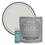 Rust-Oleum Grey Washable Matt Floor Tile Paint - Bare Birch 2.5L