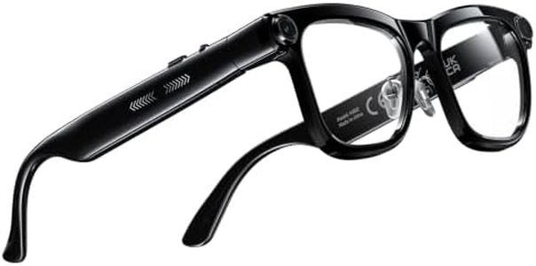 KAIGERR AI Smart Glasses,13MP Camera, 20H Battery, Bluetooth Audio