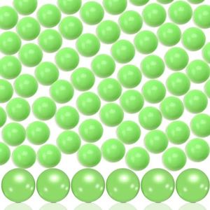 Civaner 150 Pieces 68 Cal Paintballs Solid Balls 68 Breaker Balls Hard Nylon Paintball for Shooting Training Practice (Green)
