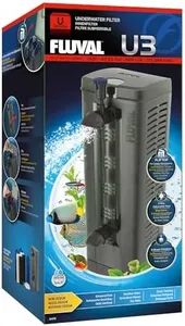 Fluval U3 Underwater Filter – Designed for Freshwater and Saltwater Aquariums, Also Ideal for Terrariums and Turtle Tanks