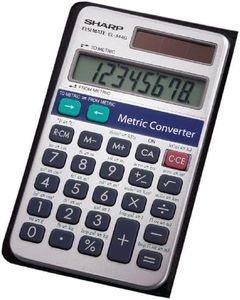 Sharp EL344RB 10-Digit Calculator with Punctuation