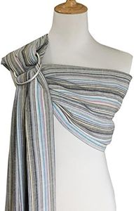 Vlokup Baby Sling Ring Sling Carrier Wrap | Extral Soft Lightweight Cotton Baby Slings for Infant, Toddler, Newborn and Kids | Great Gift, Lightly Padded Adjustable Nursing Cover Sweet Desserts