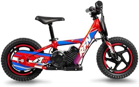 RFN 12" Electric Dirt Bike for Kids-170W Electric Balance Bike with 24V 2.6AH Battery,12" Off-Road Tires, Lightweight Aluminum Frame Electric Motorcycle,Age 4-8