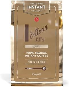 Vittoria Coffee Original Classic Freeze Dried Instant Coffee. Resealable Pouch - 300g